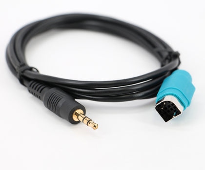 Xtenzi MDI AUX MMI Cable Adapter AUX IN UNI Link Cable to 3.5mm Convertor Lead for Alpine KCE-237B